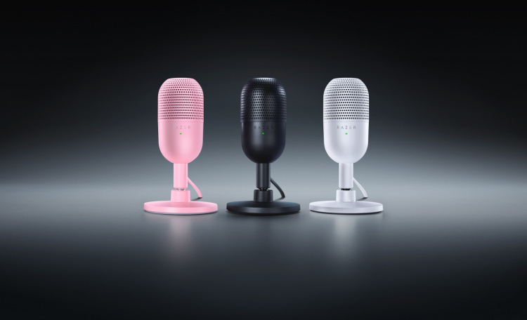 Razer Seiren V3 minimikrofon, vit