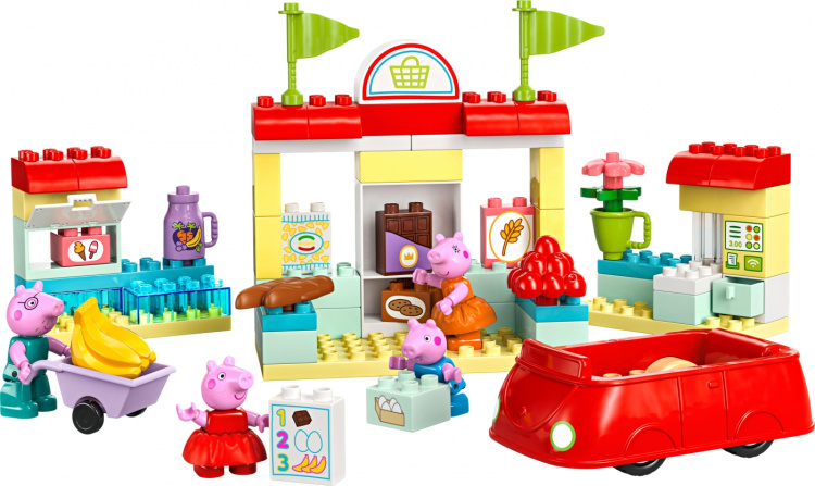 LEGO DUPLO Peppa Pig - Pipsa Pigs stormarknad