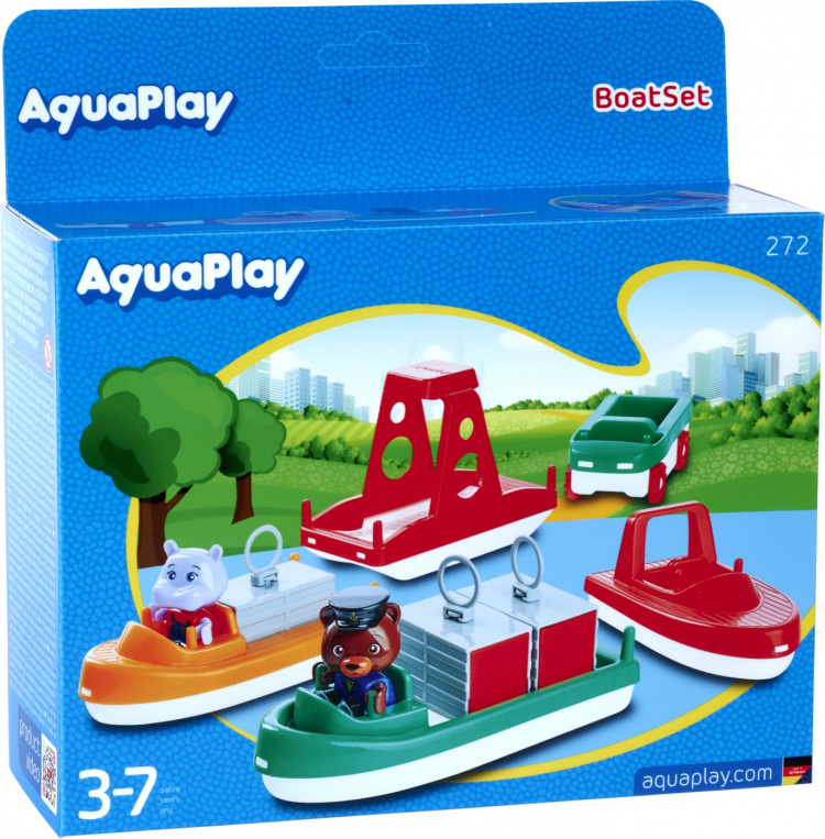 AquaPlay Boat Set - vattenlekset