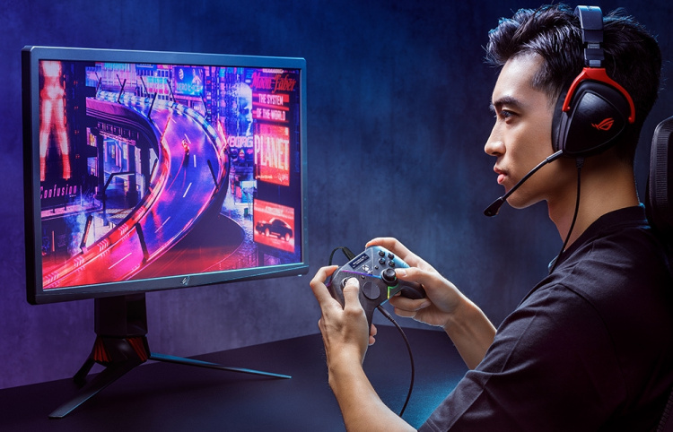 Asus ROG Raikiri Pro trådlös spelkontroll, PC/Xbox