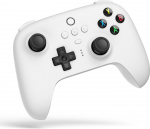 8BitDo Ultimate 2.4G trådlös handkontroll - Hall Edition trådlös spelkontroll, vit, PC / Android / macOS