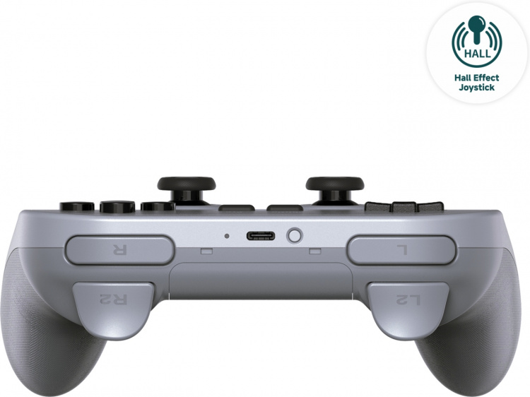 8BitDo PRO 2 - Hall Edition trådlös spelkontroll, Grå, Switch / PC / Android 8BitDo PRO 2 - Hall Edition trådlös spelkontroll, Grå, Switch / PC / Android