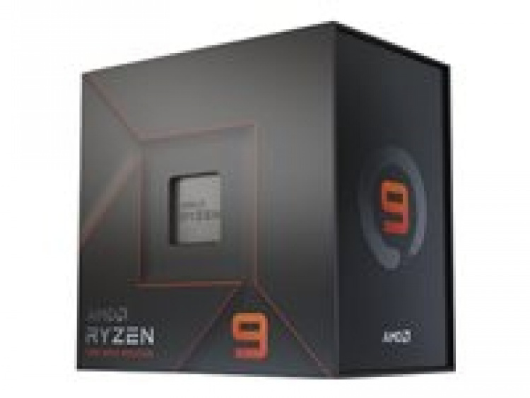 AMD CPU Ryzen 9 7950X 4,5 GHz 16-kärnig AM5 (WOF - med kylare)