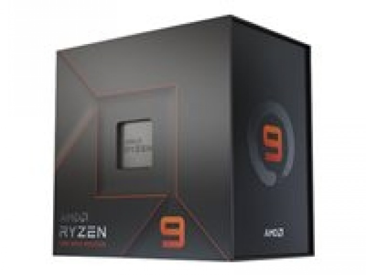 AMD CPU Ryzen 9 7900X 4,7 GHz 12-kärnig AM5 (WOF - med kylare)