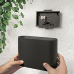 Philips Hue Dymera Vägglampa inom- och utomhus White and Color Ambiance Svart Philips Hue Dymera Vägglampa inom- och utomhus White and Color Ambiance Svart