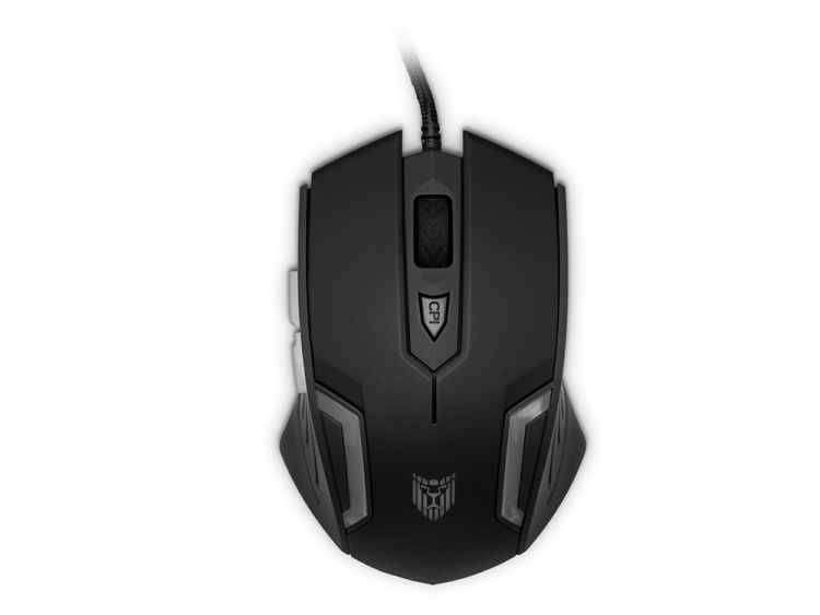 Liocat MX 357C - Gamingmus med LED-Belysning, Svart