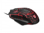 Liocat MX 557C - Gamingmus med LED-belysning, Svart