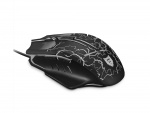 Liocat MX 557C - Gamingmus med LED-belysning, Svart