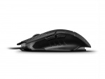 Liocat MX 557C - Gamingmus med LED-belysning, Svart