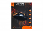 Liocat MX 757C - Gamingmus med RGB-Belysning, Svart