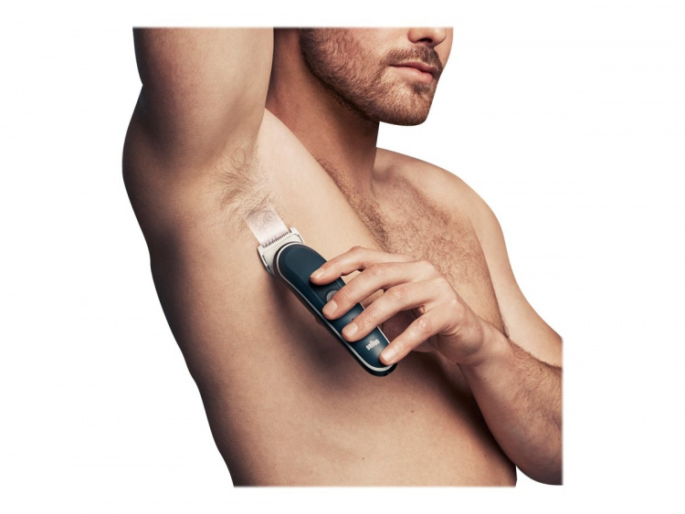 Braun Kroppstrimmer BG5340 vit/grå