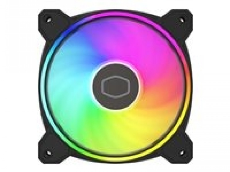 Cooler Master MasterFan MF120 HALO² Fläkt 1-pack Svart 120 mm Cooler Master MasterFan MF120 HALO² Fläkt 1-pack Svart 120 mm
