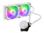 Cooler Master MasterLiquid Lite 240L Core ARGB-processorer flytande kylsystem 1-pack Vit 120 mm