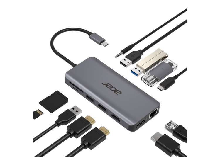 Acer 12-In-1 Type-C Adapter Dockingstation