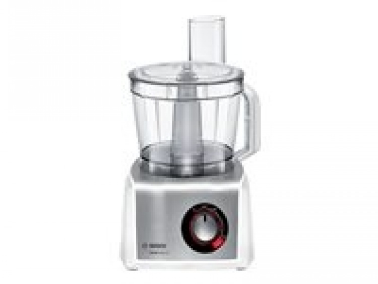 Bosch MultiTalent 8 MC812S814 Köksmaskin 3,9 liter Borstat rostfritt stål/vit