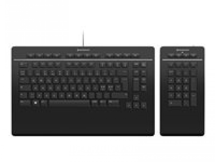3Dconnexion Pro Numpad Tangentbord och numeriskt tangentbord set Cabling Nordic