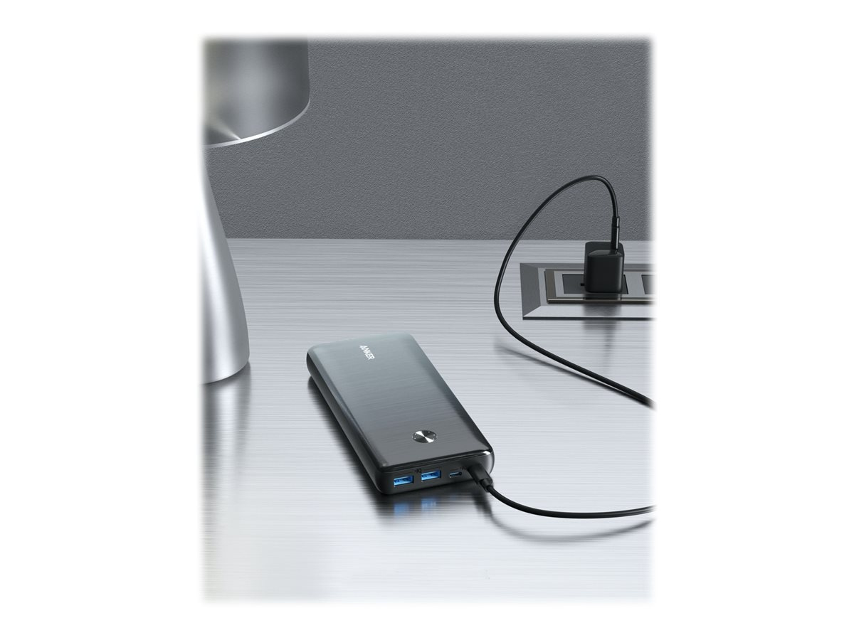 Anker PowerCore III Elite 25600 Powerbank 25600mAh Svart Anker PowerCore III Elite 25600 Powerbank 25600mAh Svart