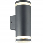 Llitt Nils II Väggarmatur 2xGU10-sockel IP44 Antracit Llitt Nils II Väggarmatur 2xGU10-sockel IP44 Antracit