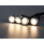 Llitt Allan Decklight kit 4-pack inkl strömadapter 12V 3000K 10lm IP67 Llitt Allan Decklight kit 4-pack inkl strömadapter 12V 3000K 10lm IP67