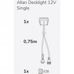 Llitt Allan Decklight 1-pack 12V 3000K 10lm IP67 Llitt Allan Decklight 1-pack 12V 3000K 10lm IP67