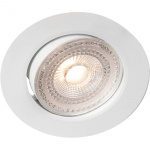 Llitt Sara 230V Dimbar downlight spotlight 3000K 400lm IP44 3-pack Vit Llitt Sara 230V Dimbar downlight spotlight 3000K 400lm IP44 3-pack Vit