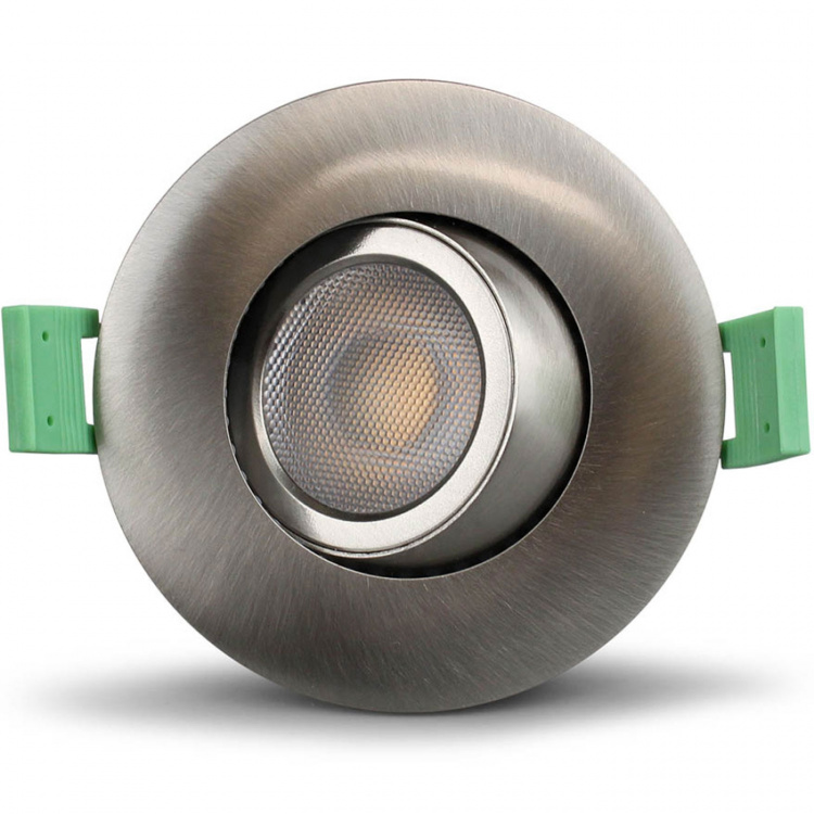 Llitt Ellen Infälld downlight Dim-to-Warm 520lm IP65 3-pack Borstad stål Llitt Ellen Infälld downlight Dim-to-Warm 520lm IP65 3-pack Borstad stål