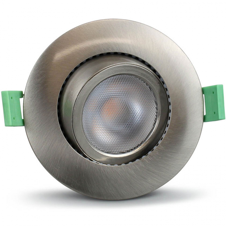 Llitt Ellen Infälld downlight Dim-to-Warm 520lm IP65 3-pack Borstad stål Llitt Ellen Infälld downlight Dim-to-Warm 520lm IP65 3-pack Borstad stål