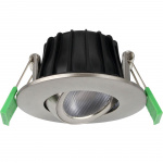 Llitt Ellen Infälld downlight Dim-to-Warm 520lm IP65 3-pack Borstad stål Llitt Ellen Infälld downlight Dim-to-Warm 520lm IP65 3-pack Borstad stål