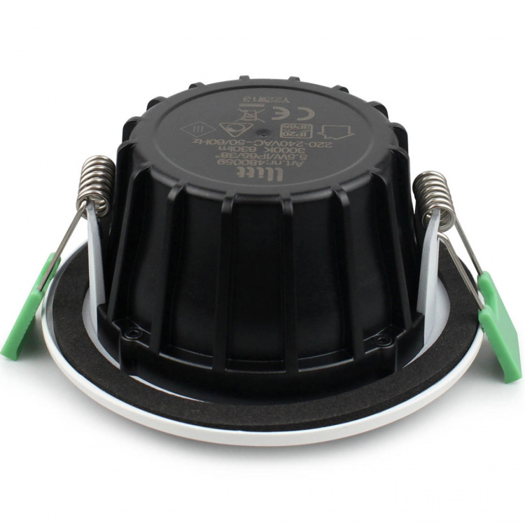 Llitt Lisa Dimbar Infälld downlight 3000K 600lm IP65 1-pack Vit Llitt Lisa Dimbar Infälld downlight 3000K 600lm IP65 1-pack Vit