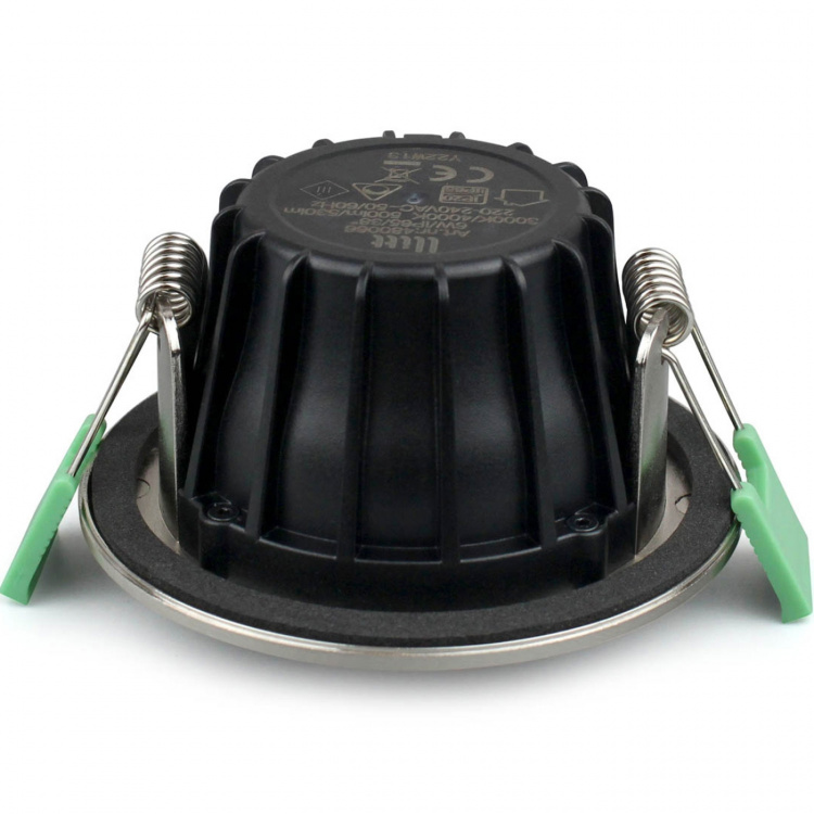 Llitt Sanna Dimbar Infälld downlight 3000K/4000K 520lm IP65 1-pack Borstad stål Llitt Sanna Dimbar Infälld downlight 3000K/4000K 520lm IP65 1-pack Borstad stål