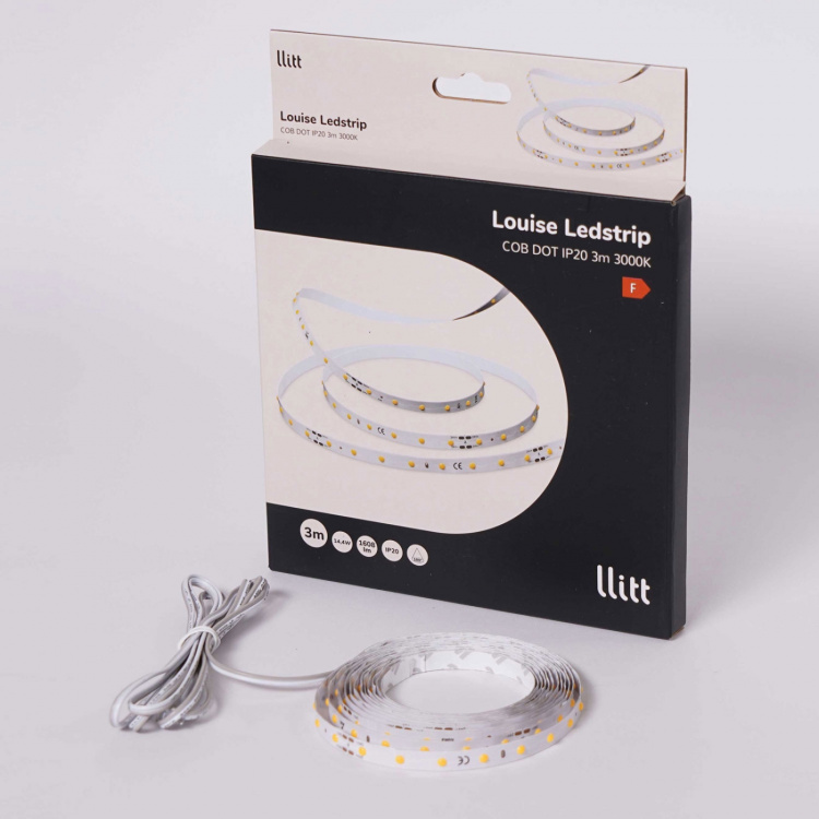 Llitt Louise Ledstrip COB-LED DOT utan trafo IP20 3m??? 3000K???