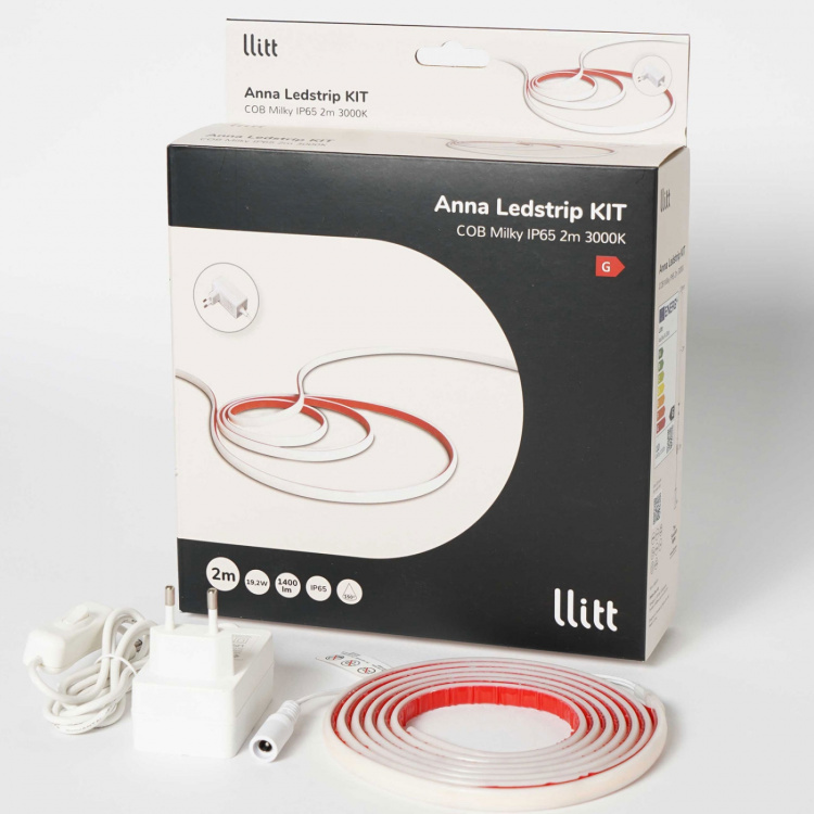 Llitt Anna Ledstrip kit COB-LED Milky IP65 2m?? 3000K???