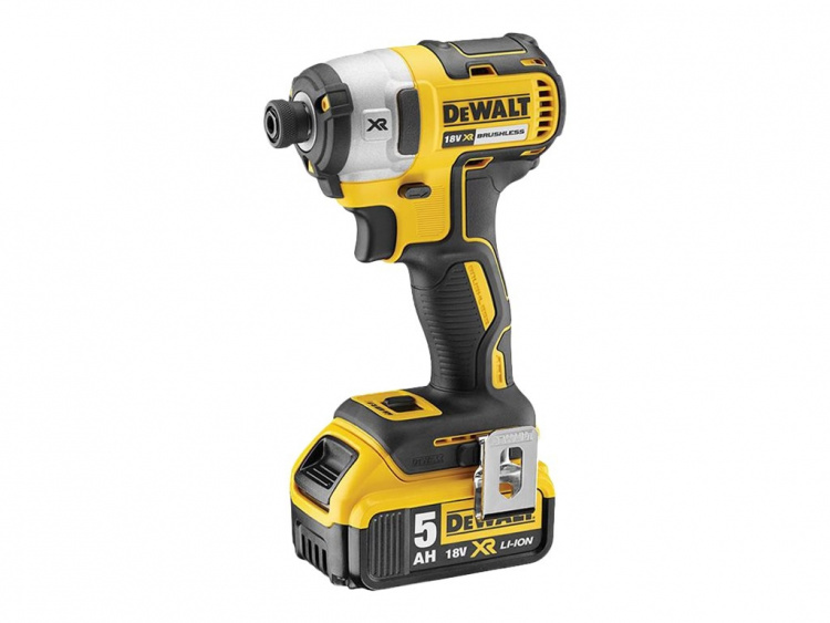 DeWALT DCF887P2-QW slagborrmaskin 2 batterier ingår 1/4 sexkantshylsa DeWALT DCF887P2-QW slagborrmaskin 2 batterier ingår 1/4 sexkantshylsa