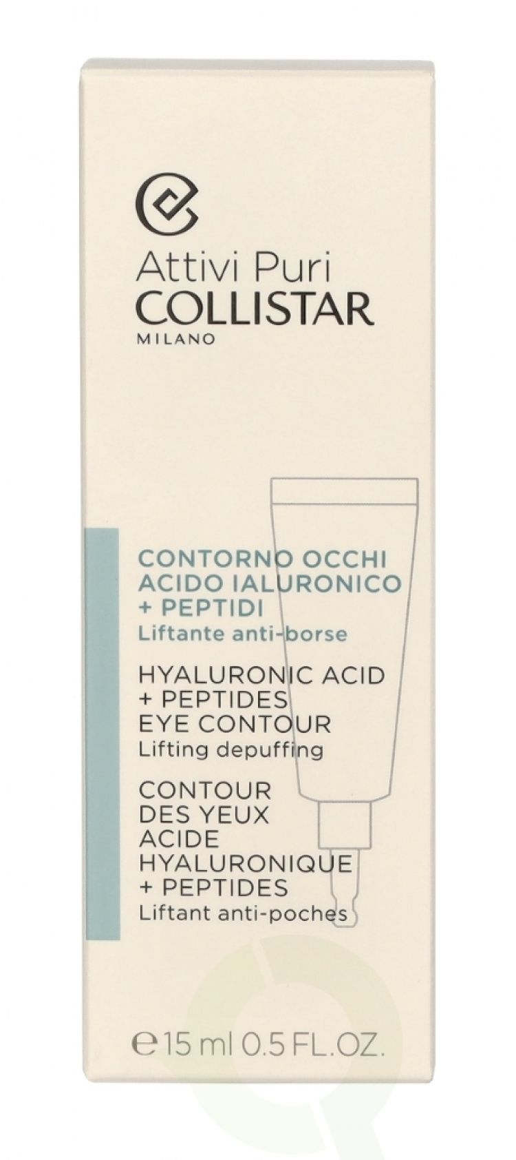 Collistar Hyaluronic Acid + Peptides Eye Contour 15 ml
