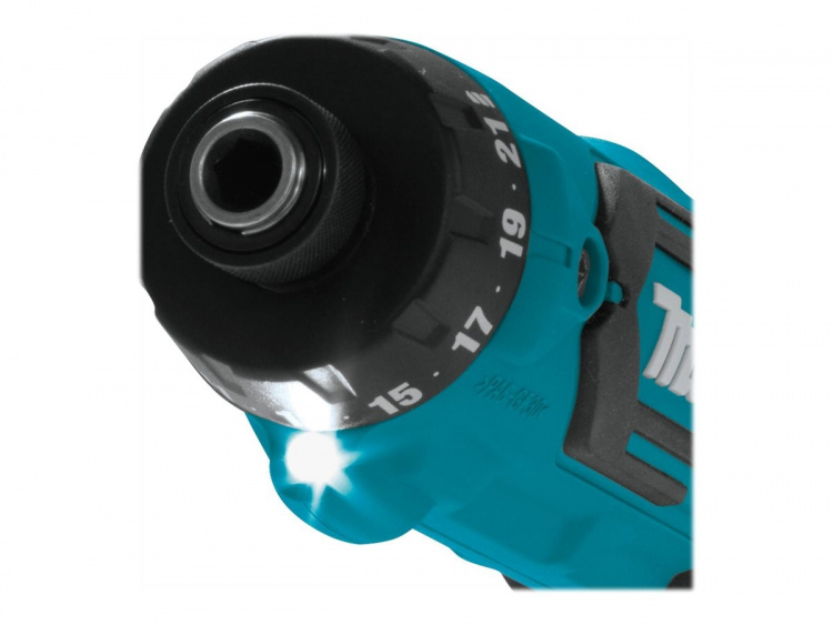 Makita DF012DSE Drill/driver 2 batteries included 1/4 hex socket Makita DF012DSE Drill/driver 2 batteries included 1/4 hex socket