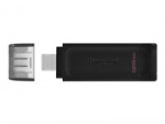 Kingston DataTraveler 70 128GB USB-C 3.2 Gen 1 Svart Kingston DataTraveler 70 128GB USB-C 3.2 Gen 1 Svart