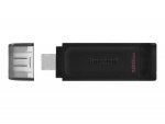 Kingston DataTraveler 70 128GB USB-C 3.2 Gen 1 Svart Kingston DataTraveler 70 128GB USB-C 3.2 Gen 1 Svart