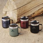 Stanley The Legendary Camp-mugg, svart, 350 ml