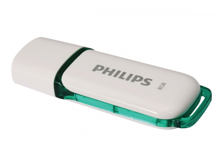 Philips FM08FD70B Snow edition 2.0 8GB USB 2.0 Vit