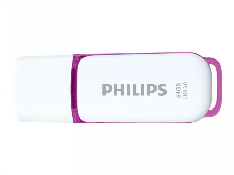 Philips FM64FD75B Snow edition 3.0 64GB USB 3.0 Lila Vit