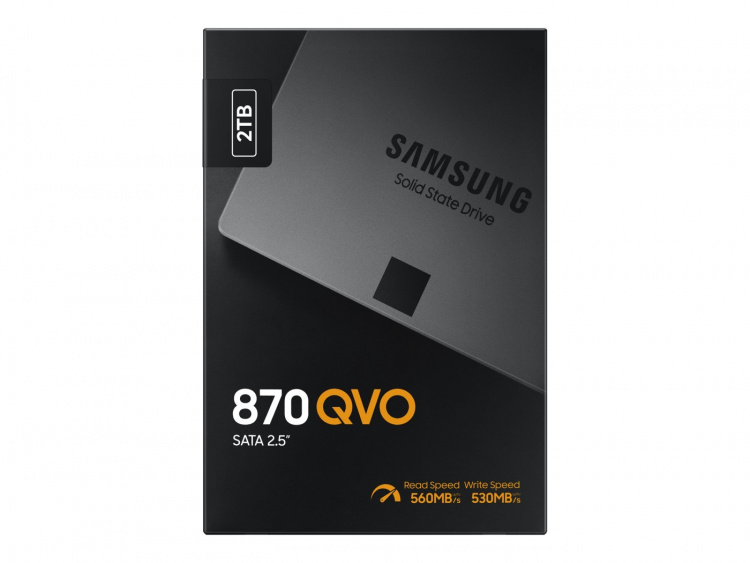 Samsung 870 QVO SSD MZ-77Q2T0BW 2TB 2.5 SATA-600