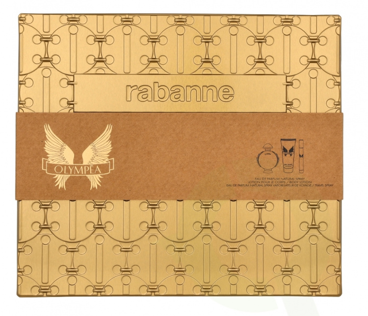 Paco Rabanne Olympea Giftset 135 ml Edp Spray 50ml/Travel Spray 10ml/Body Lotion 75ml