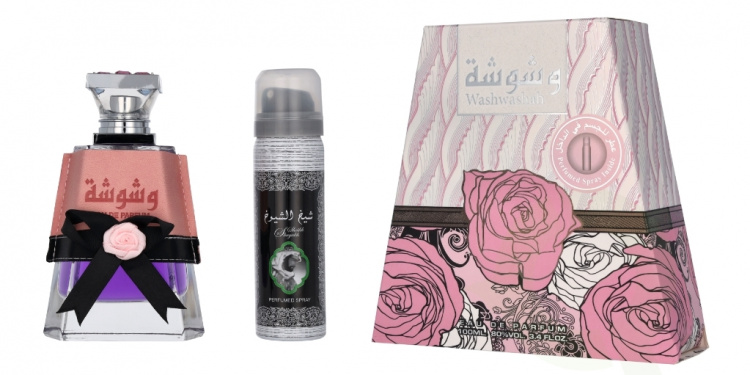 Lattafa Washwashah Giftset 150 ml Edp Spray 100ml/Deodorant Spray 50ml