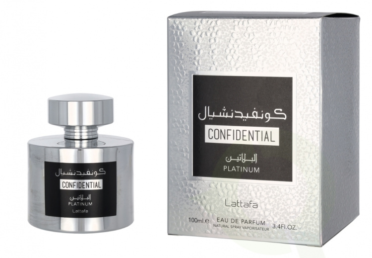 Lattafa Confidential Platinum Edp Spray 100 ml