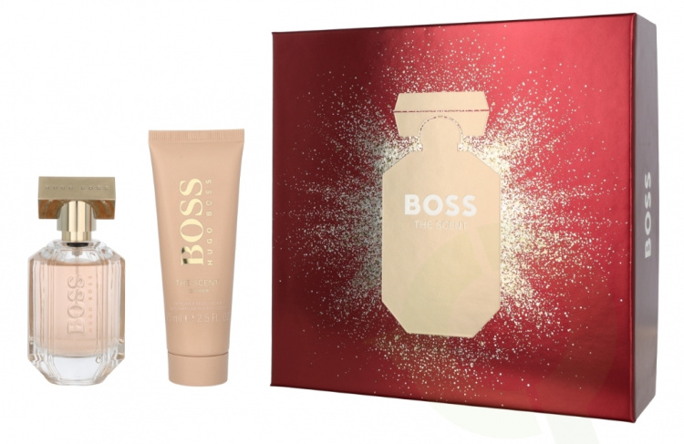 Hugo Boss The Scent For Her Giftset 125 ml Edp Spray 50ml/Body Lotion 75ml