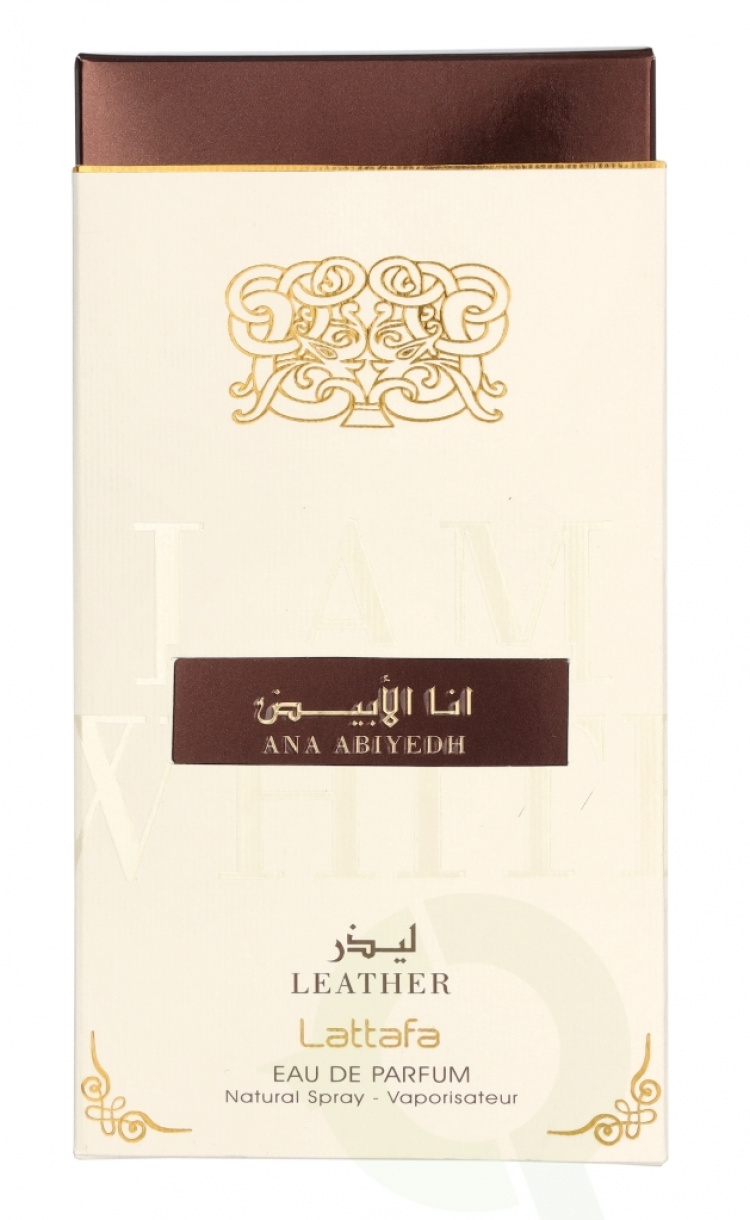 Lattafa Ana Abiyedh Leather Edp Spray 60 ml