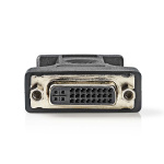 Nedis VGA-adapter | VGA Hane | DVI-I 24+5-Pin Hona | Nickelplaterad | Rak | ABS / Metall | Svart | Blister Nedis VGA-adapter | VGA Hane | DVI-I 24+5-Pin Hona | Nickelplaterad | Rak | ABS / Metall | Svart | Blister