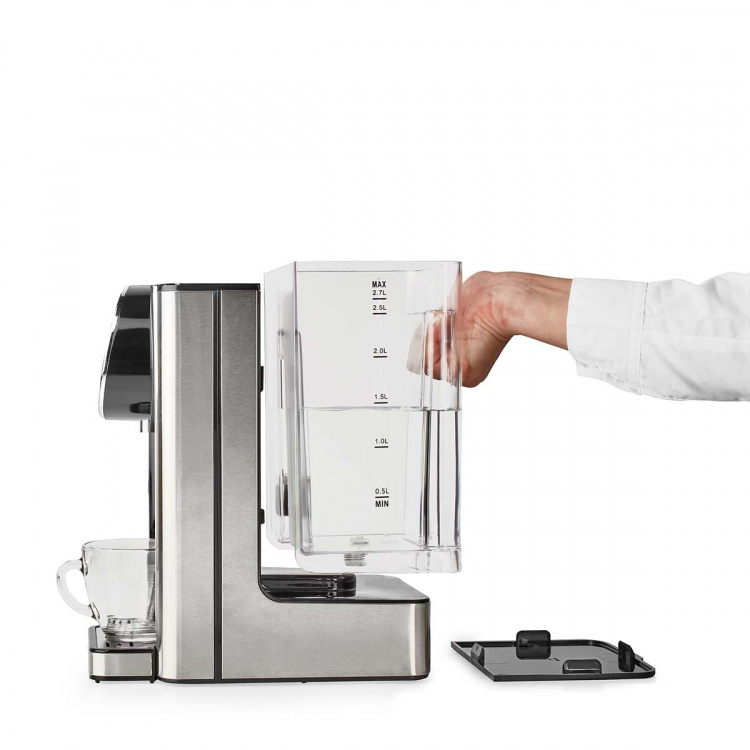Nedis Hot Water Dispenser | 2600 W | 2.7 l | Aluminium / Svart