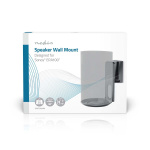 Nedis Högtalar Fäste | Kompatibel med: Sonos® Era100 | Vägg | 3 kg | Tilt / Vridning | Går att tilta | Roterbar | ABS / Metall | Svart