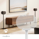 Nedis Högtalar Fäste | Kompatibel med: Sonos® Era300 | Ställ | 5 kg | Fast | ABS / Metall | Vit Nedis Högtalar Fäste | Kompatibel med: Sonos® Era300 | Ställ | 5 kg | Fast | ABS / Metall | Vit